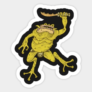 Yellow Belly Sticker